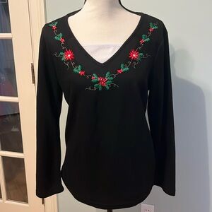 Fashion Classics Mistletoe Blouse